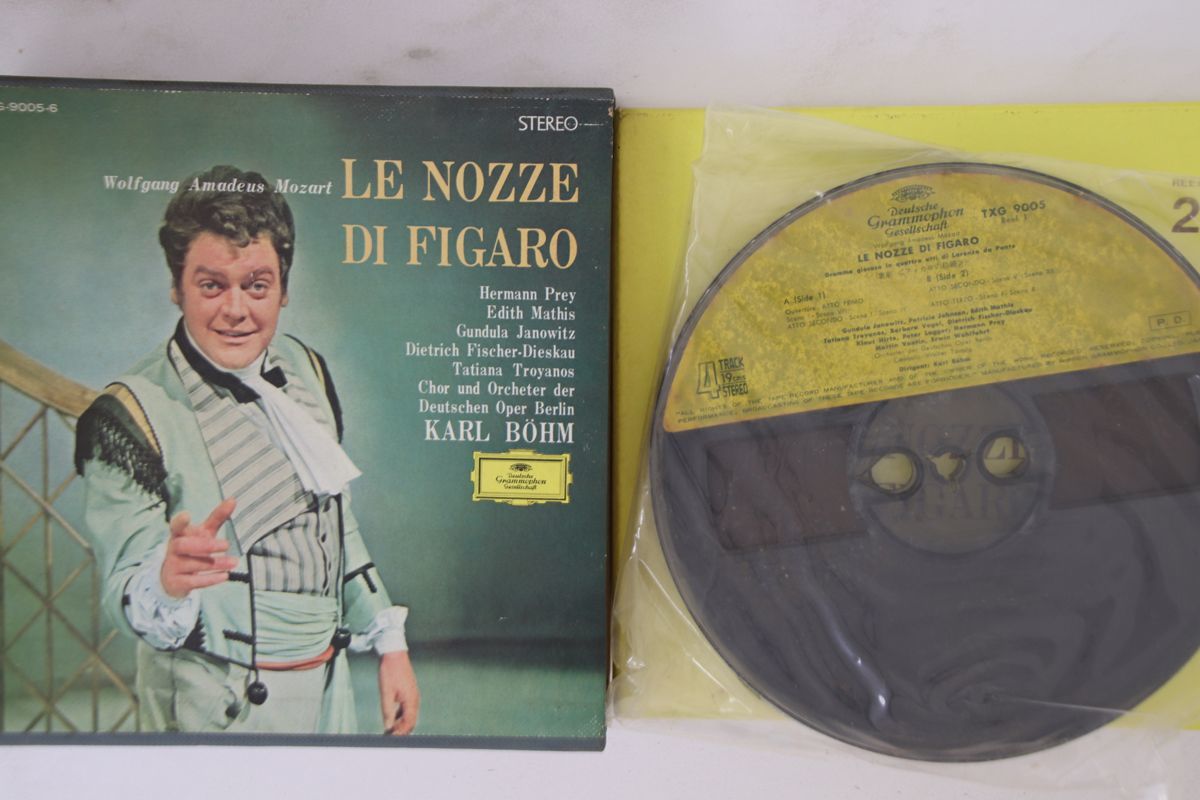 その他 2discs Reel Tape Mozart Le Nozze Di Figaro TXG9005 DEUTSCHE GRAMMOPHON /00780
