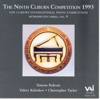 米CD Cliburn, Pedroni, Haydn, Liszt; Bach Competition Retrospective Series 9 VAIA1177 VAI Audio /00110_画像1