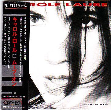 CD Carole Laure She Says Move On QTCY1038 Quattro /00110_画像1
