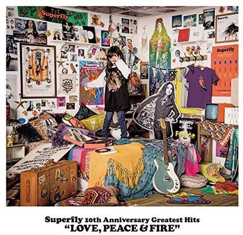 4discs CD Superfly Superfly 10th Anniversary Greatest Hits『LOVE, PEACE & FIRE』 WPCL12617 未開封 /00440_画像1