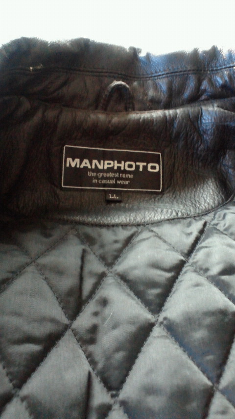 レザーコート MANPHOTO LL 美品