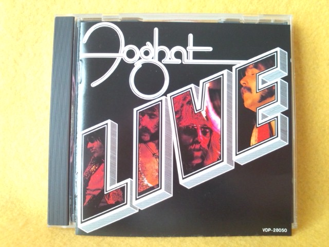 フォガット ライブ FOGHAT Live Fool for The City Slow Ride ハード・ブギ・バンド Home In My Hand Road Fever CD VDP-28050
