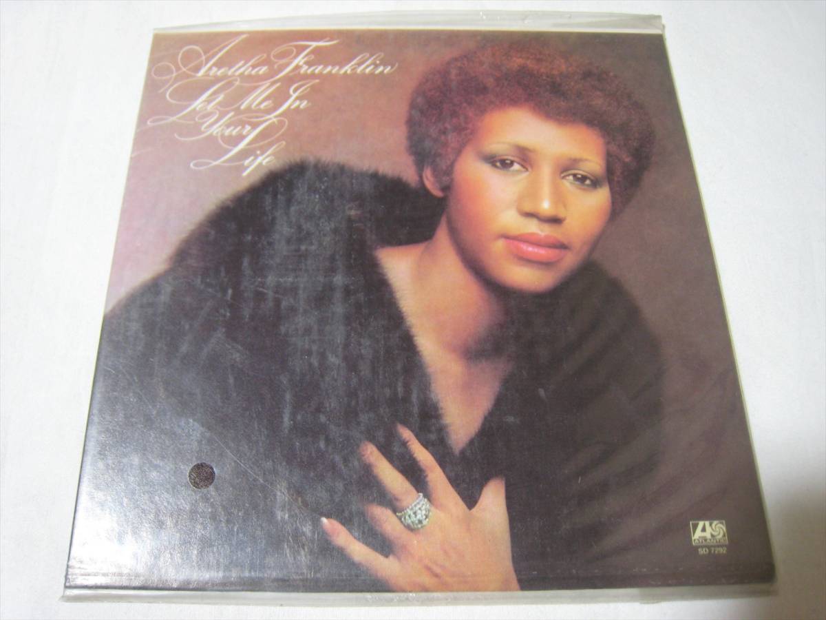 【EP】 ARETHA FRANKLIN / ●ジュークボックス盤●★未開封★ LET ME IN YOUR LIFE US盤 アレサ・フランクリン 輝く愛の世界_画像1