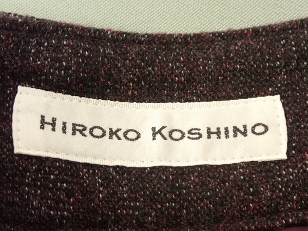 HIROKO KOSHINO ウールワイドパンツ・40□ヒロココシノ/22*10*2-12_画像10