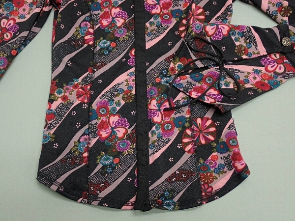 ピンク 袴スカート 2way ワンピース ozzoneste 和柄 桜刺繍 cIobiWVkbW