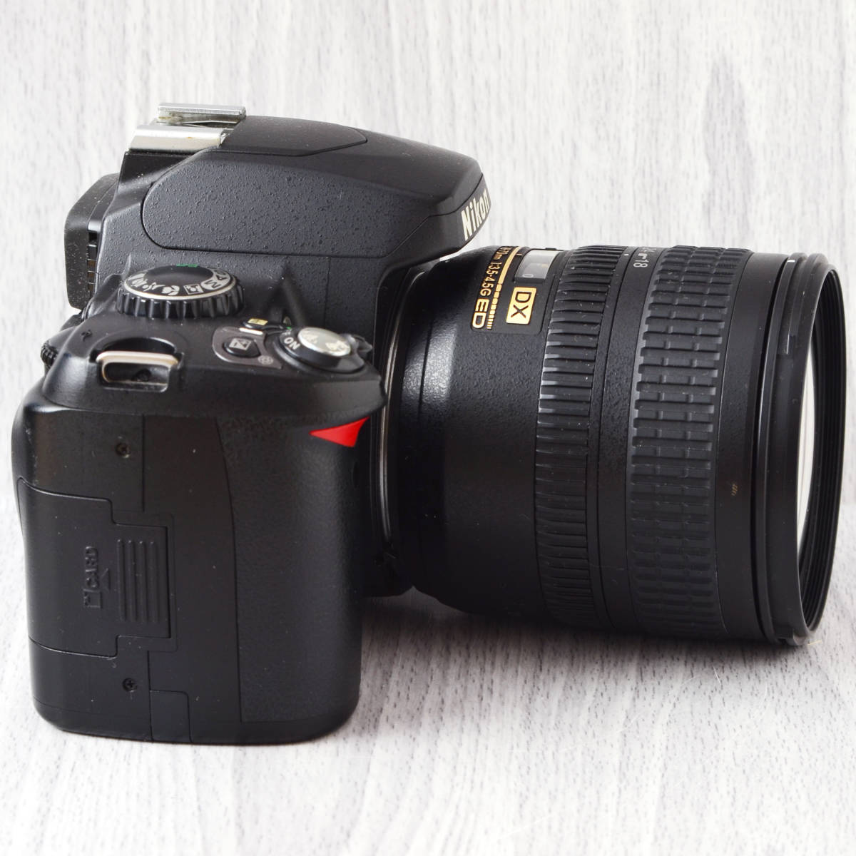 【撮影3812枚/プロテクター付/予備電池有】nikon D40 18-55mm 極美品 Nikon D40 + AF-S DX 18-70mm ズーム SDカード