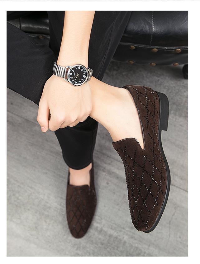 * new goods * men's TG21536-24.0cm/38 Loafer slip-on shoes Brown (2 color ) business shoes driving shoes casual 