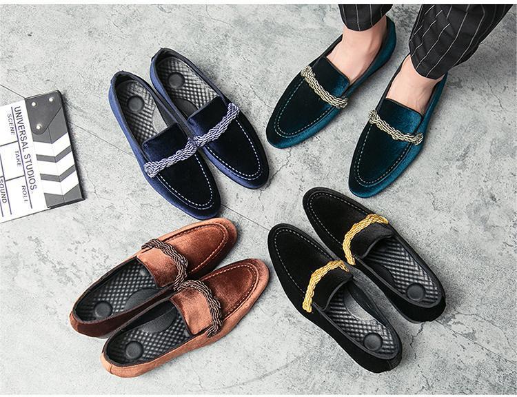 * new goods men's TG21556-24.0cm/38 Loafer slip-on shoes black (4 color ) business shoes driving shoes casual deck shoes 