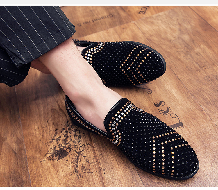 * new goods * men's TG21506-24.0cm/38 Loafer slip-on shoes black business shoes driving shoes casual deck shoes 