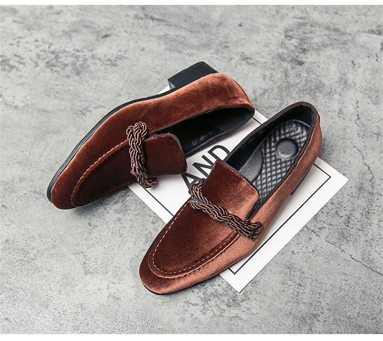 * new goods men's TG21556-24.0cm/38 Loafer slip-on shoes Brown (4 color ) business shoes driving shoes casual deck shoes 