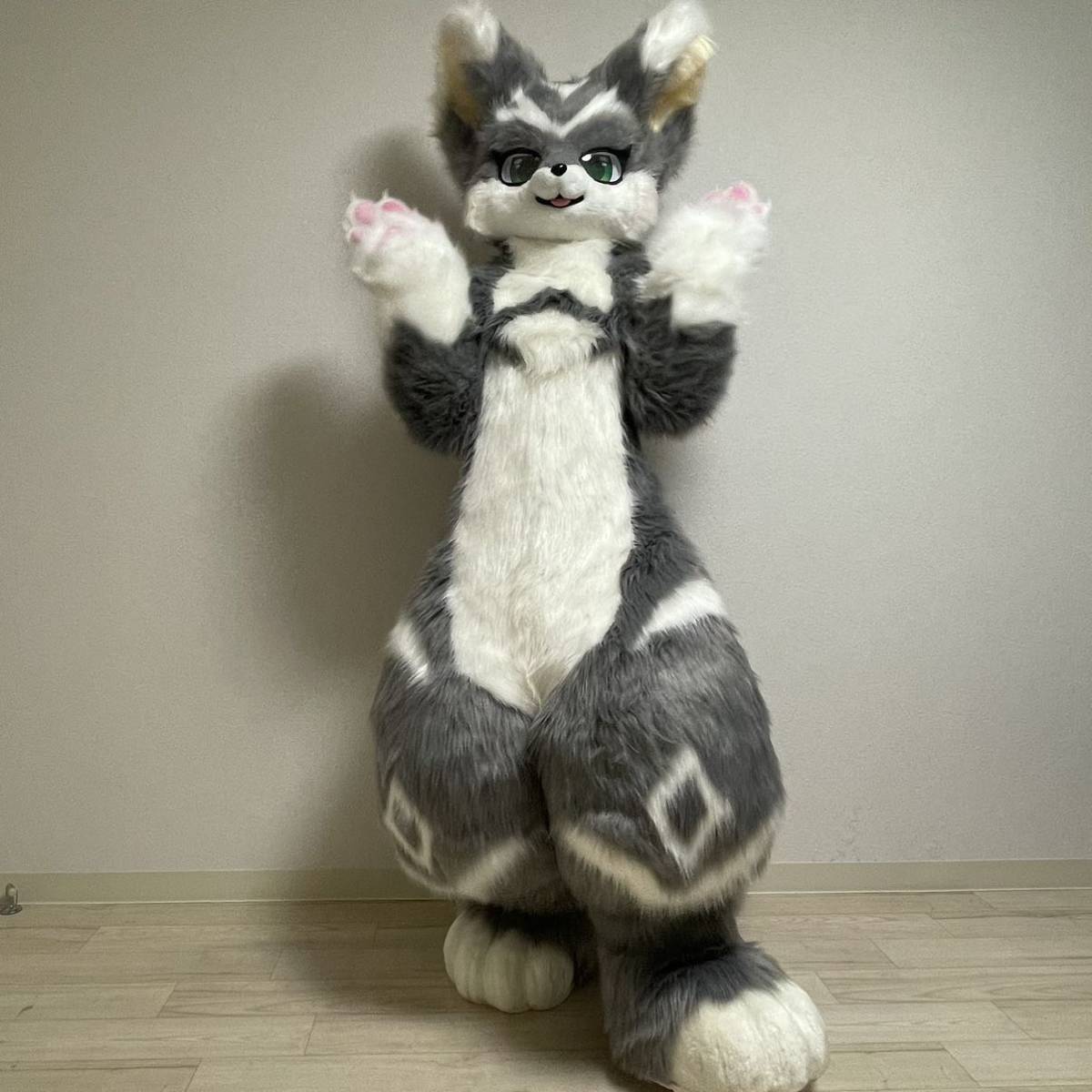 一点物! ケモノ 着ぐるみ fursuit フルスーツ アトラク 一点物! ケモノ 着ぐるみ fursuit フルスーツ アトラク