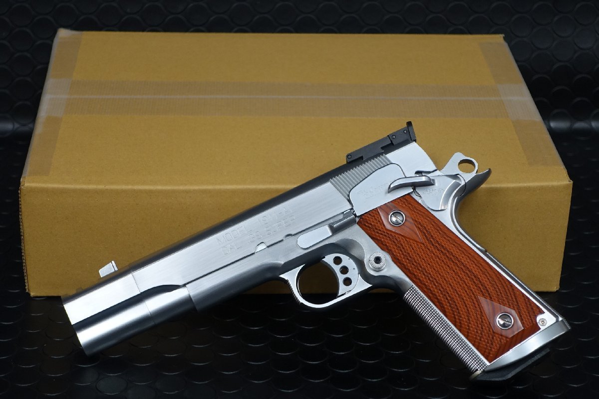 MGC社 Nastoff Twin Port .38 フレームシルバー Yahoo!オークション - MGC NASTOFF TWIN PORT.38 ナストフ 1911