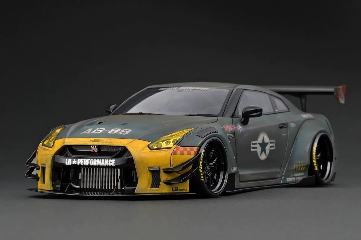 Yahoo!オークション - 1/18 IG2346 LB-WORKS Nissan G...