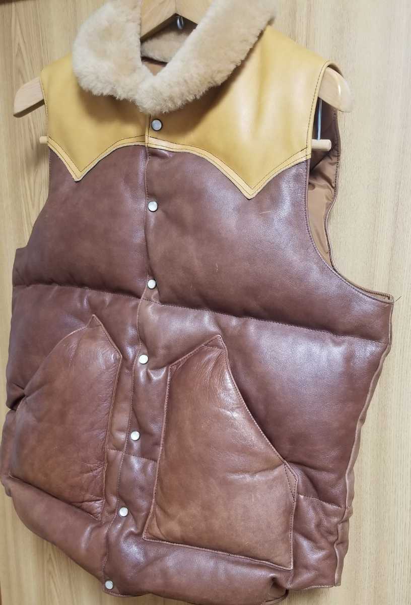 美品 Rocky Mountain ロッキーマウンテン 38 オールレザー ダウン