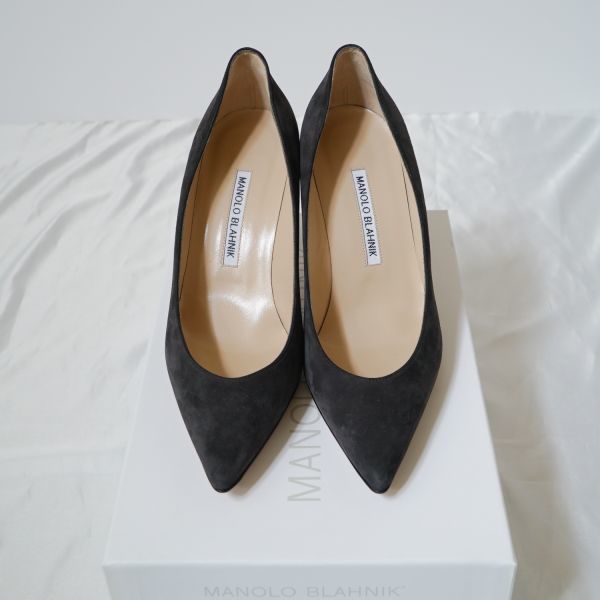 マノロ ブラニク キエッタ MANOLO BLAHNIK KIETTA グレー
