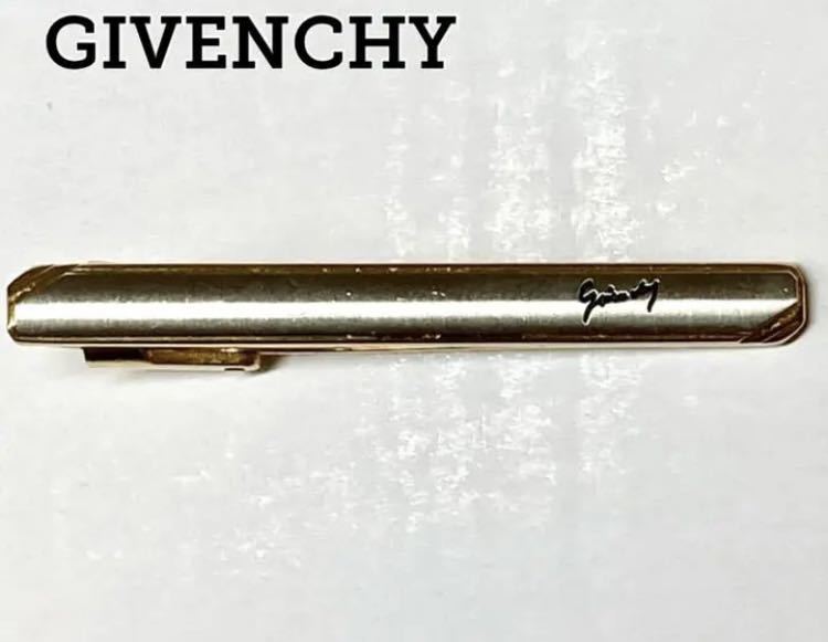 [Та же самая доставка] Givenchy Silver Logo Logo Tie Pin