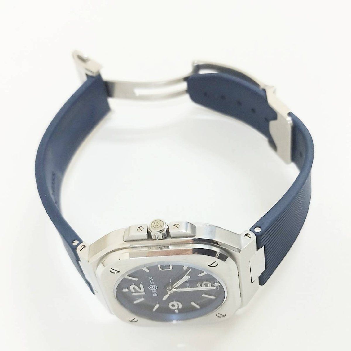 ☆正規品☆Bell&Ross ベルアンドロス☆BR05 ブルーラバーベルト