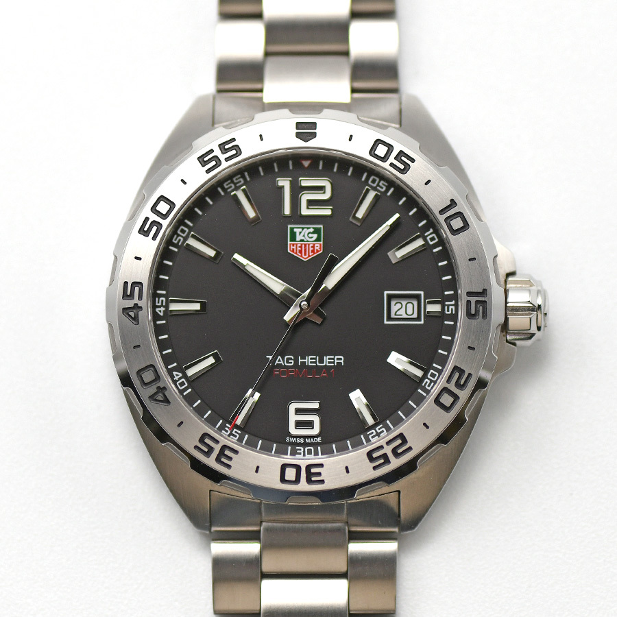 タグホイヤー TAG Heuer フォーミュラ1 WAZ1112.BA0875 クォーツ 200m防水 メンズ 紳士用 男性用 腕時計 研磨仕上げ済み 中古 アクセサリー、時計 ブランド腕時計 タグ・ホイヤー