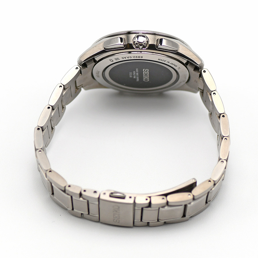 SEIKO セイコー BRIGHTZ ブライツ SAGA197 ソーラー電波修正 チタン製 メンズ 紳士用 男性用 腕時計 中古