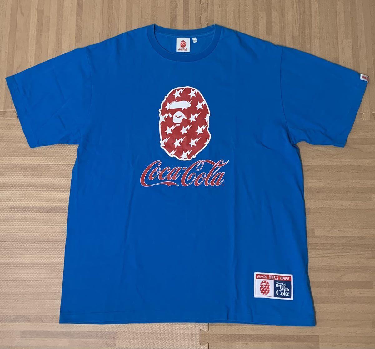 ★激レア★美品★ APE × コカコーラ Tシャツ 2XL シャーク