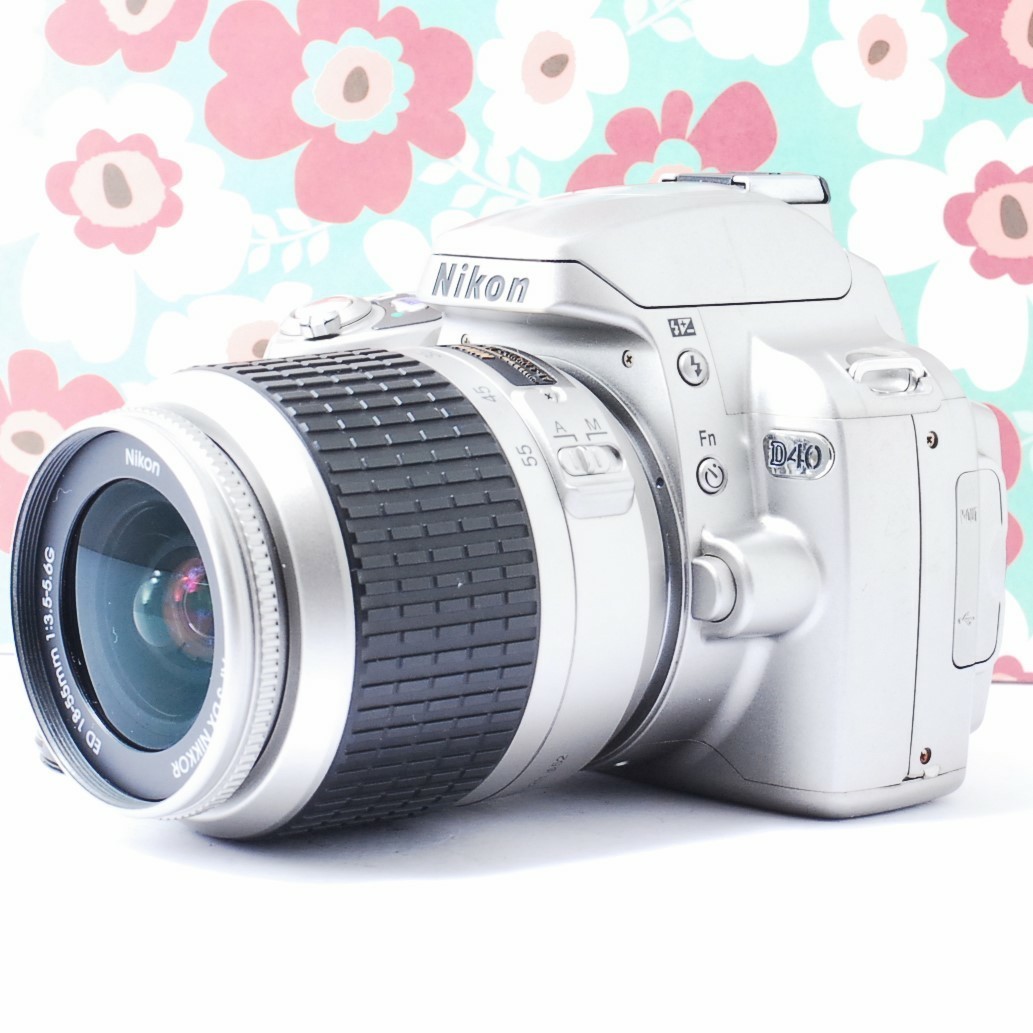 SALE低価 ❤️小さい軽い簡単綺麗❤Nikon Ｄ40❤️初心者お勧め