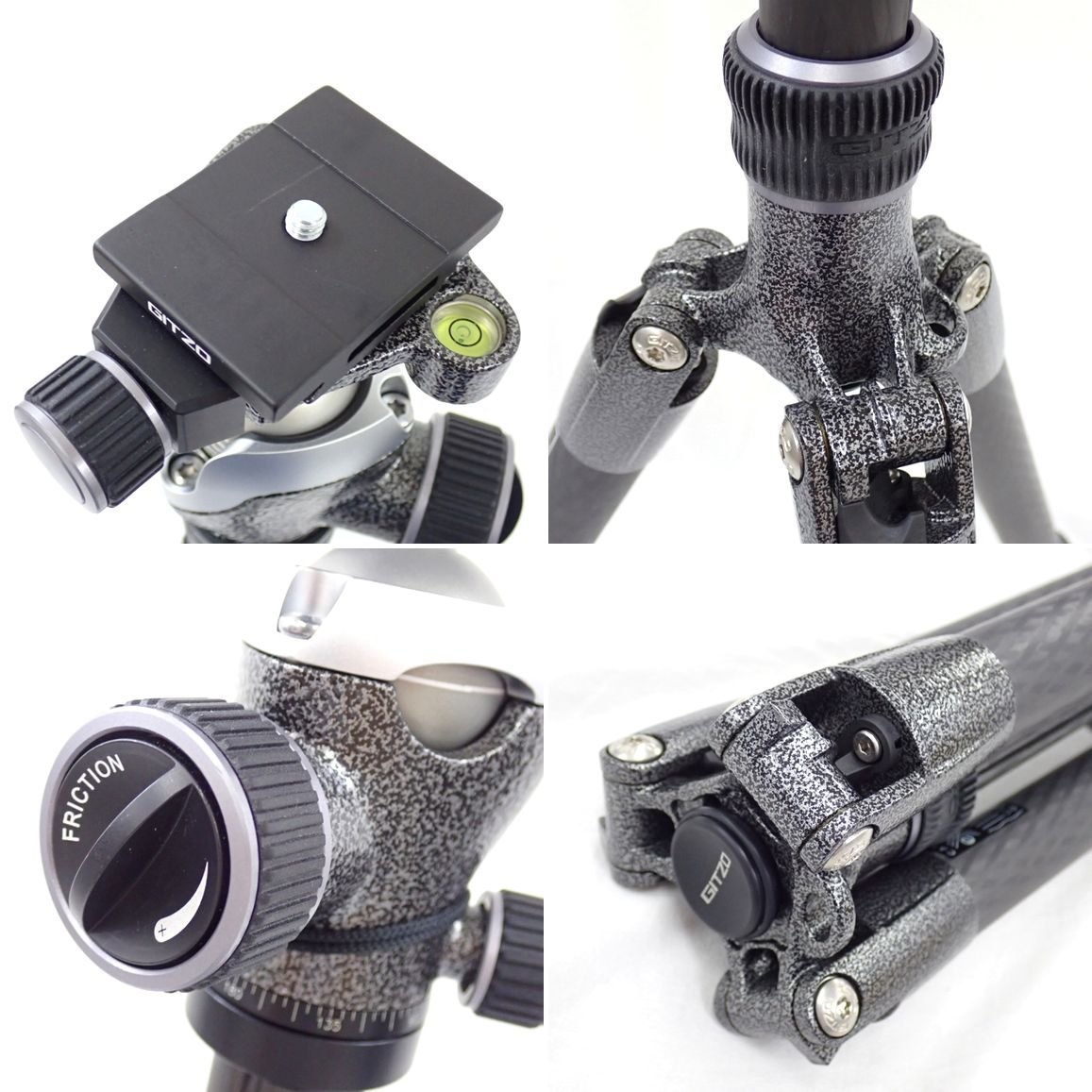 ★美品 GITZO/ジッツオ トラベラー三脚 GT2545T + センターボール雲台1型QD GH1382QD/4段/カーボン/付属品あり/GK2545T-82QD&1795600042_画像3