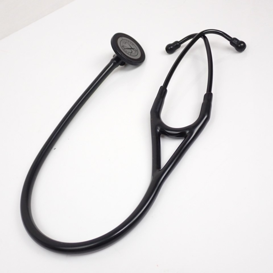 3M Littmann/リットマン マスターカーディオロジー ステソスコープ 聴診器 2161/ブラック/27in/68cm/外箱 パーツ付き