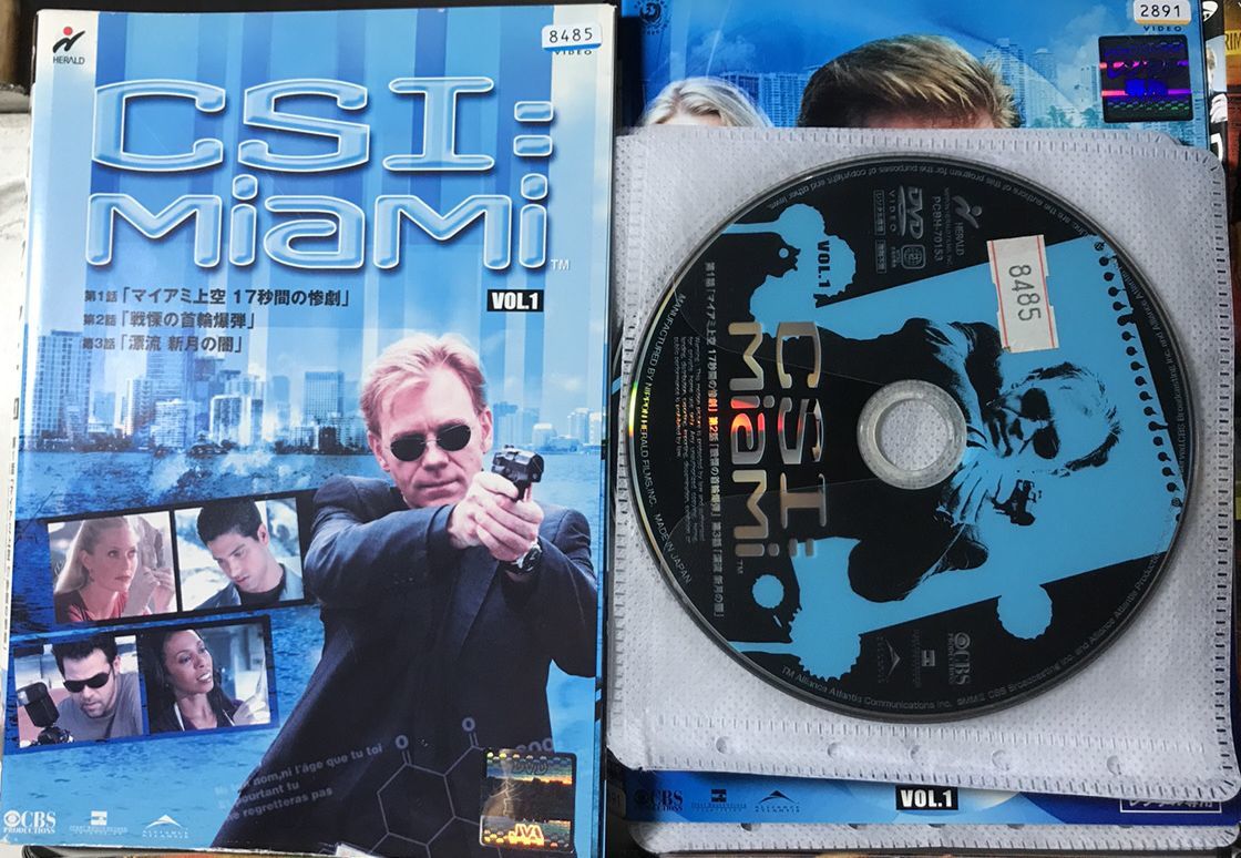 サ/DVD 「CSI:マイアミ シーズン1~10」 全巻セット 80枚 日本語吹替