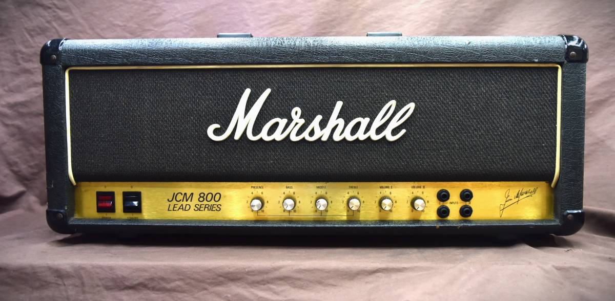 パワー管新品 Marshall マーシャル JCM800 1959 100Wヘッドアンプ