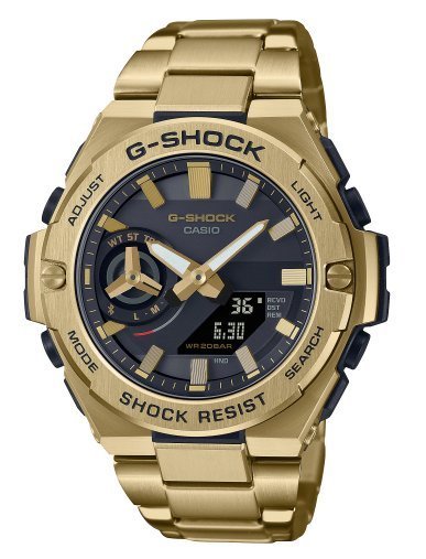 ☆カシオGショックG-SHOCK☆ GST-B500GD-9A 海外モデル新品 モバイル
