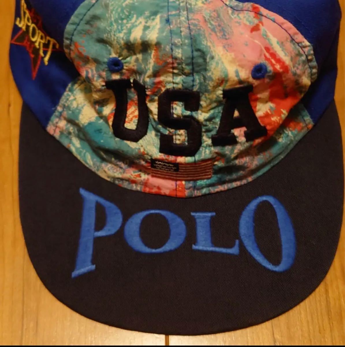 USA製 POLO SPORT ポロスポーツ キャップ 帽子 ポロスポMADE IN U.S.A(アメリカ製)ゲキレア