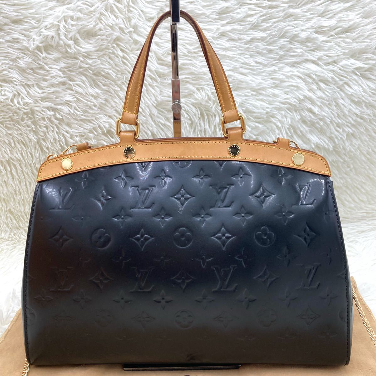 LOUIS VUITTON ルイヴィトン 2way ショルダーバッグ ブレアMM 黒