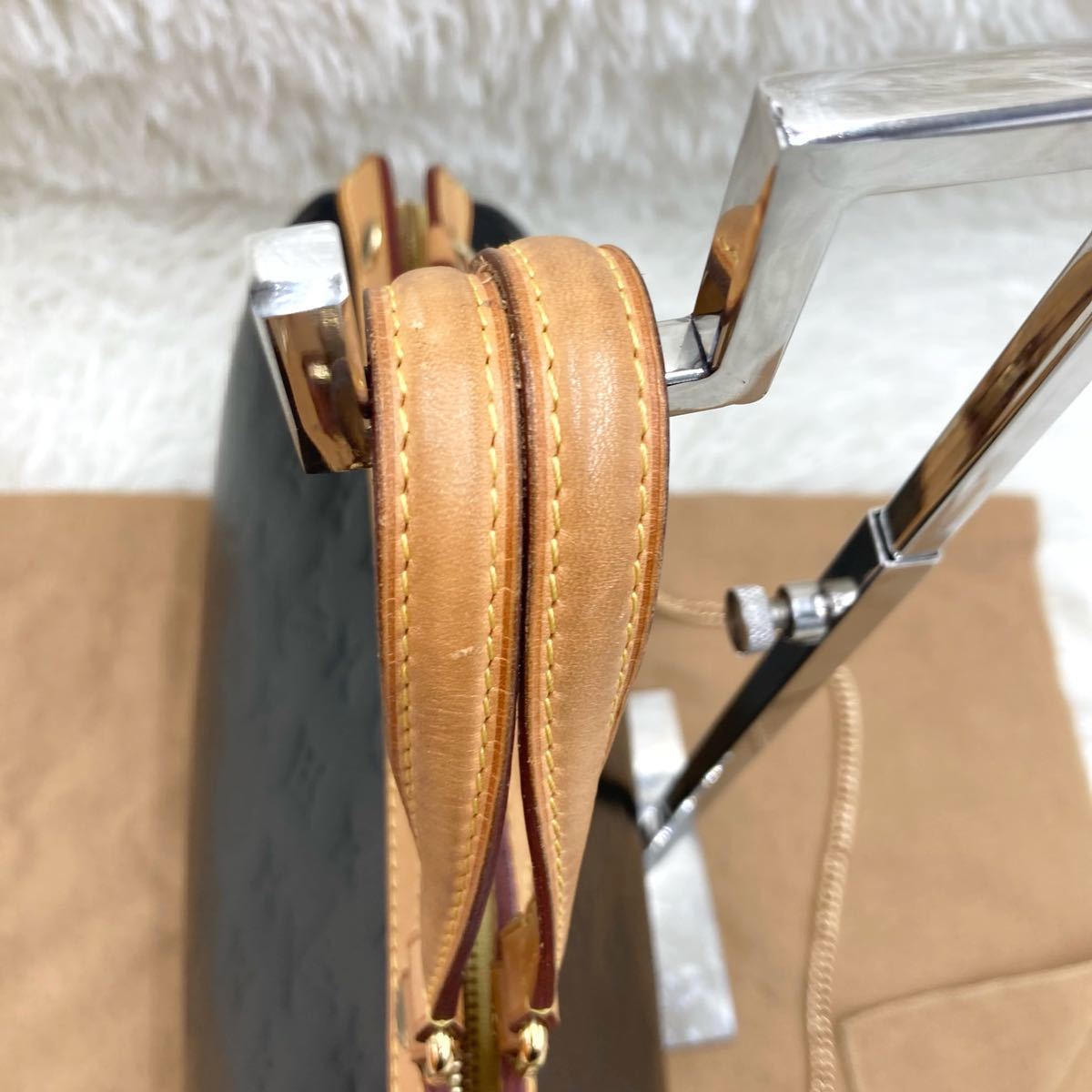 LOUIS VUITTON ルイヴィトン 2way ショルダーバッグ ブレアMM 黒