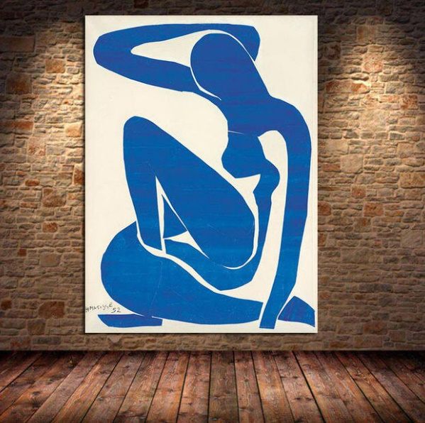  C2013 アンリ・マティス アンリ・マチス Henri Matisse キャンバスアートポスター 50×70cm イラスト インテリア 雑貨 海外製 枠なし F_画像1