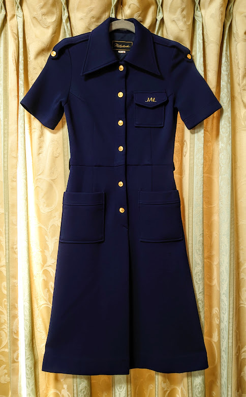 税込】 ANA スチュワーデス(CA)制服のコート 未使用 スチュワーデス(CA