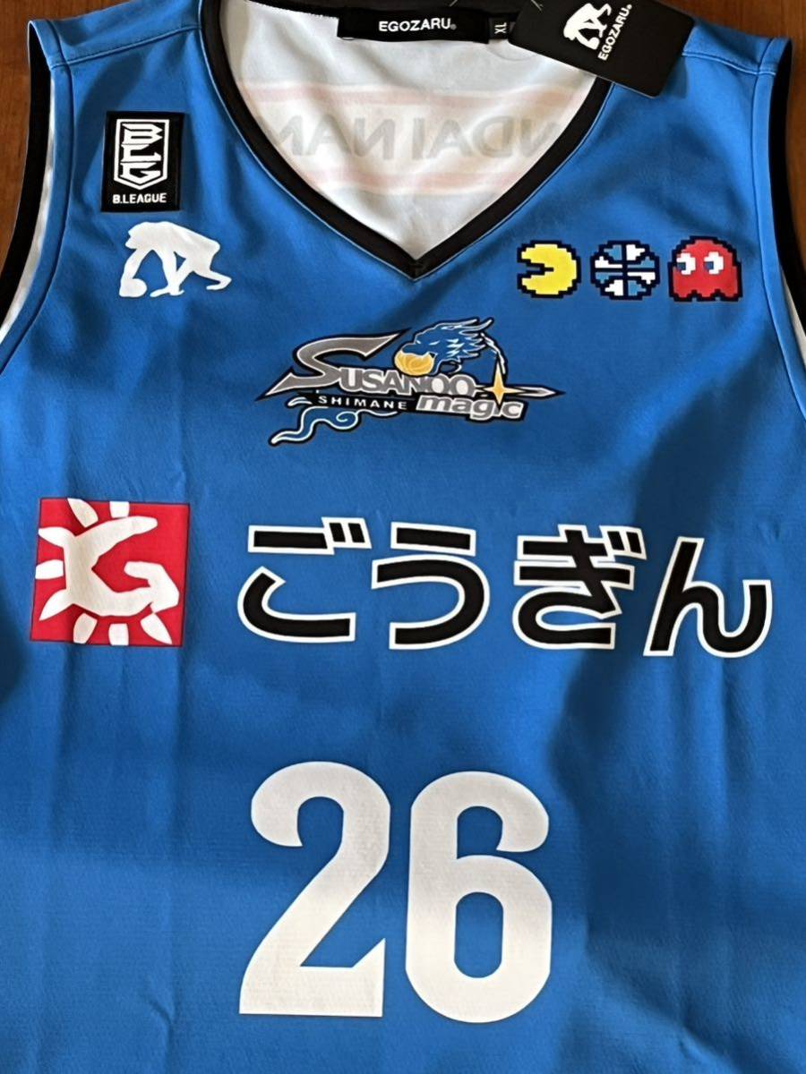 島根スサノオマジック 津山尚大 サイン 入り ユニフォーム 新品 未使用