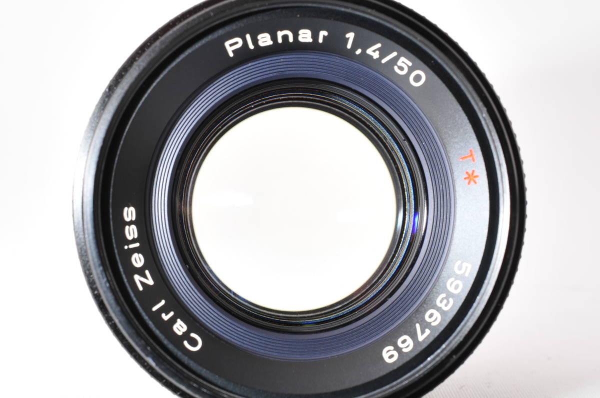 美品】Contax Carl Zeiss Planar 50mm f/1.4 T* AEJ Lens C/Y