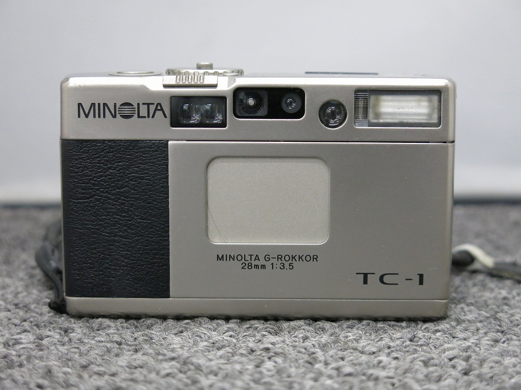 メーカー包装済】 ミノルタ TC-1 高級コンパクトフィルムカメラ