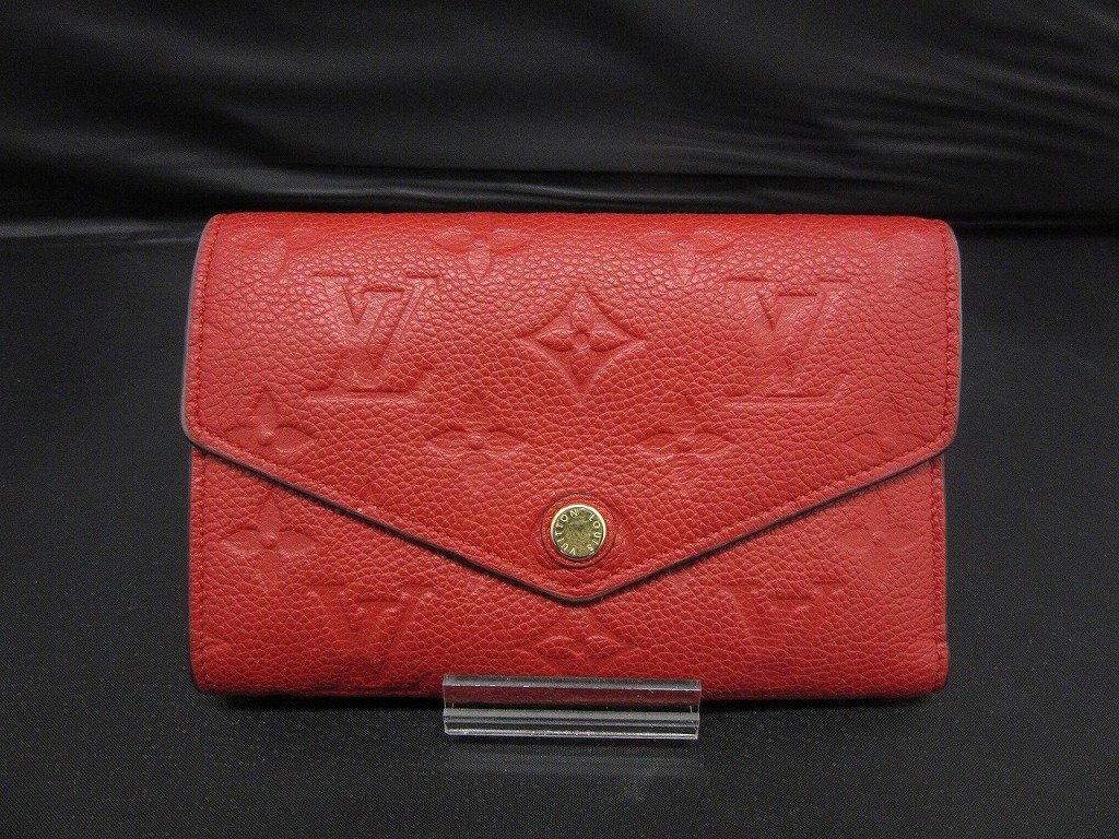 ルイヴィトン LOUIS VUITTON ポルトフォイユキュリーズ コンパクト 三