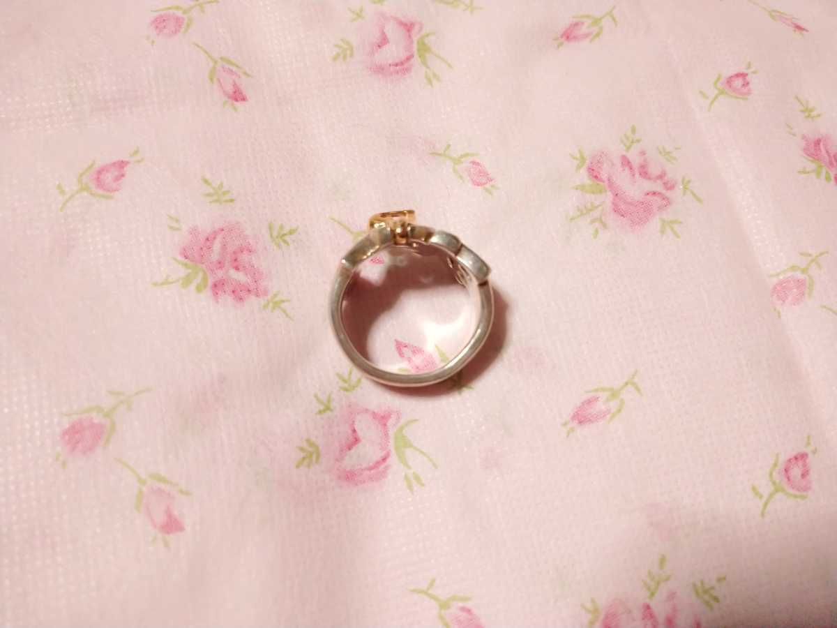 スタージュエリー リング シルバー K18 ハート LOVE ヴィンテージ 指輪