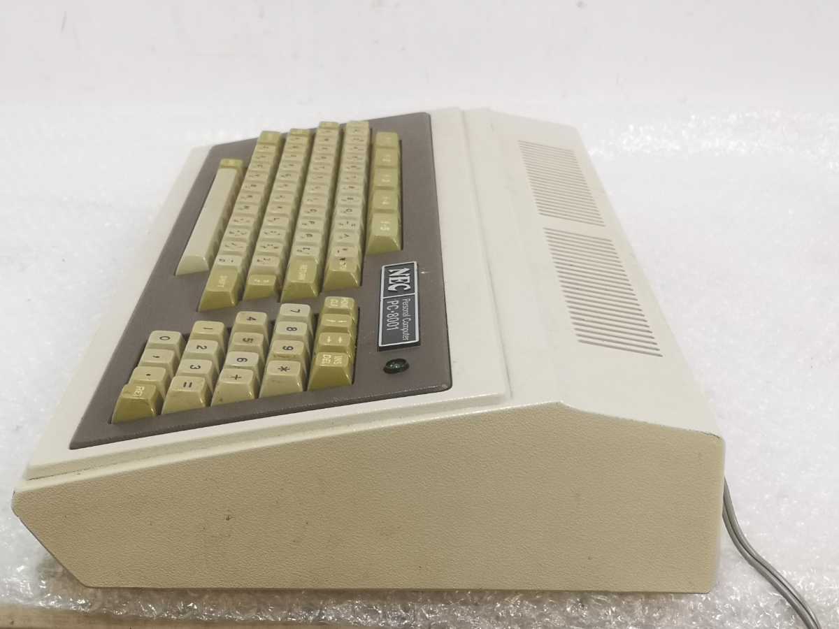 NEC PC-8001 パーソナルコンピュータ ジャンク扱いの画像4