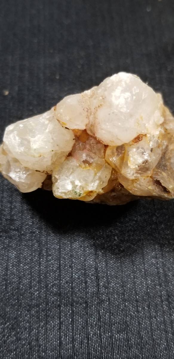 【鉱物】⑦秋田県協和町（現在の大仙市）荒川鉱山の石英（Quartz）＆緑水晶（Crystal）など約270gです。_画像2