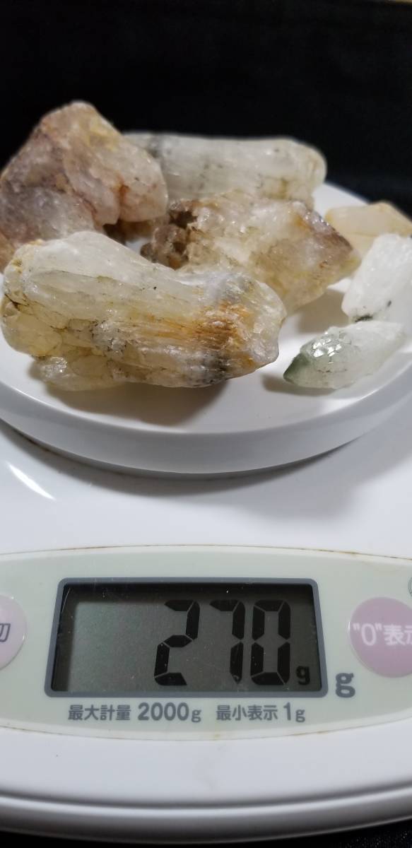 【鉱物】⑦秋田県協和町（現在の大仙市）荒川鉱山の石英（Quartz）＆緑水晶（Crystal）など約270gです。_画像10