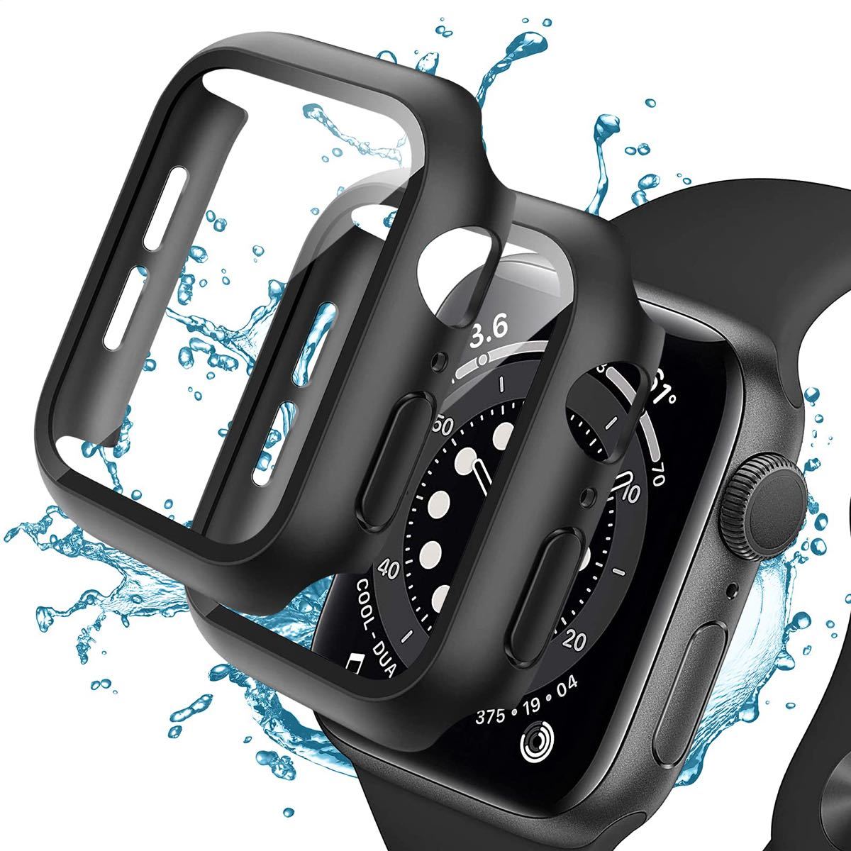 未使用】AMOVO Apple Watch 用 防水 44mm 全面保護カバー