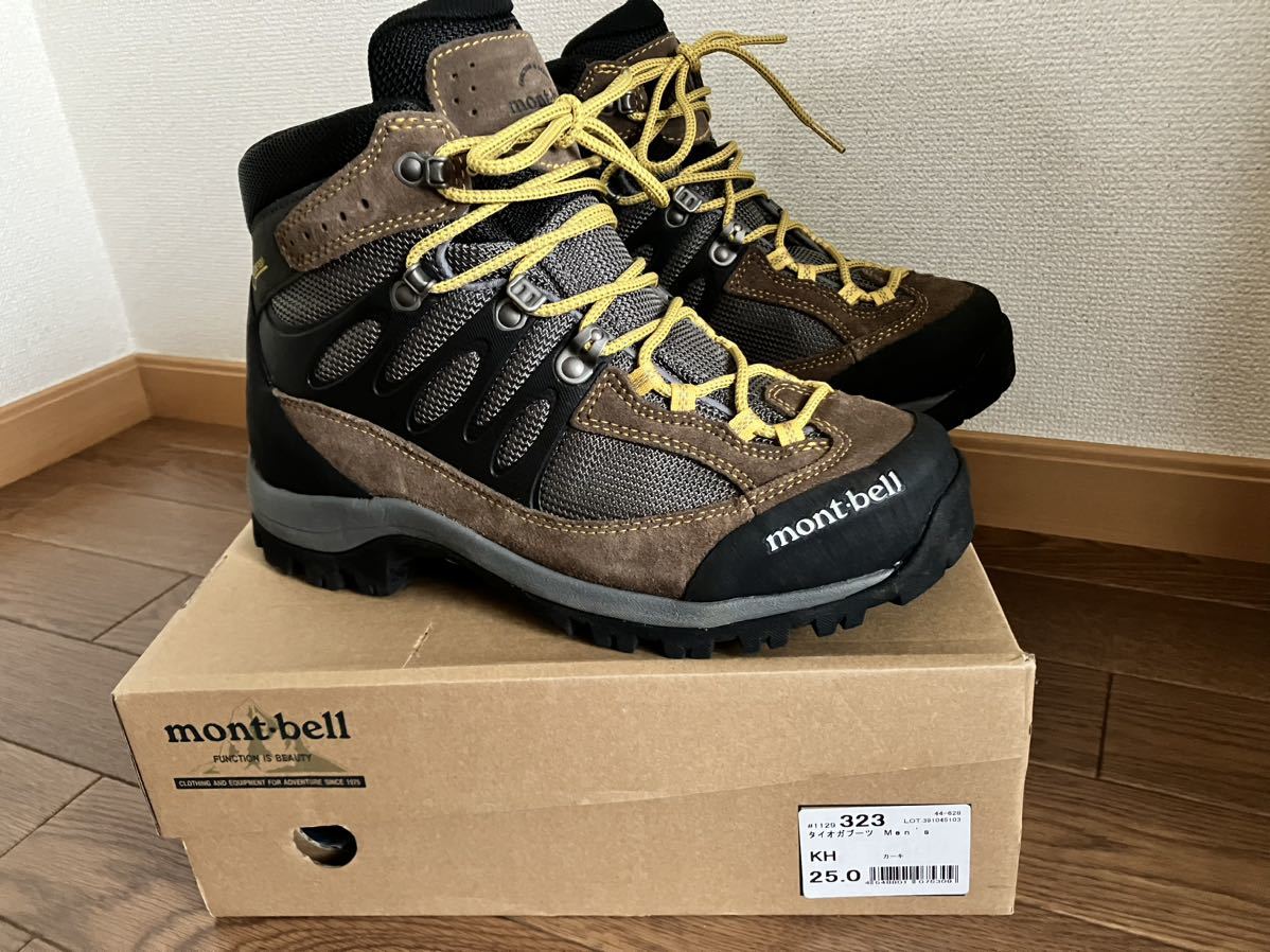 □モンベル mont-bell タイオガブーツ□ GORE-TEX 25cm メンズ www