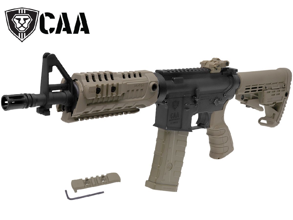 CAA-AEG-001DE　CAA AIRSOFT AEG M4S1 CQB ライフル スポーツライン CAD-AG-07-DE