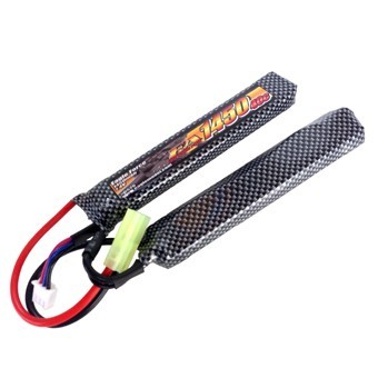 H9450B　EAGLE FORCE イーグルフォース EA1450 7.4V 1450mAh 40C+α LiPoバッテリー セパレートタイプ_画像1