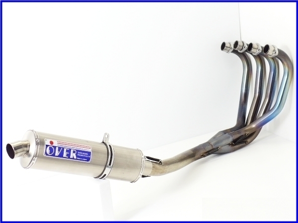 ☆ 良品♪XJR1200 XJR1300 OVER Racing Oval フルチタンマフラー