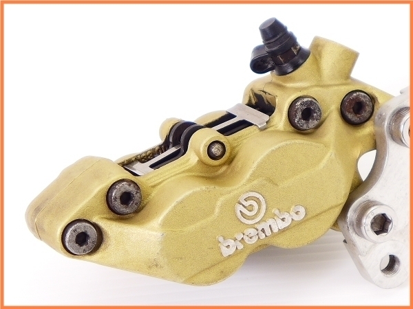 *[M1] superior article!XJR1200/XJR1300 Brembo 4POT front caliper & support set!V-MAX!