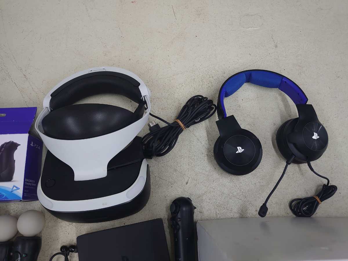 PS4 プレイステーション PlayStation ゲーム コントローラー VR コントローラー ヘッドセット 大量 中古 純正_画像4